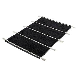 Коврик для ванной Kleine Wolke Travis, 70 см, черный