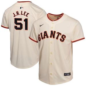 Джерси San Francisco Giants домашняя игровая с именем Jung Hoo Lee Nike