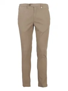 Брюки с логотипом Myths, бежевый