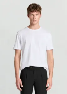 Однотонная базовая футболка Calliope, Bianco Ottico