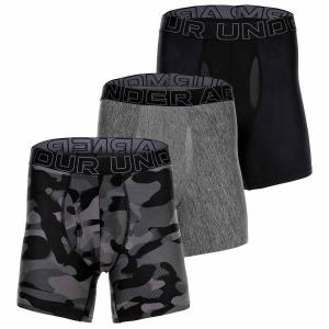 UNDER ARMOUR Мужские боксеры, упаковка из 3 шт., облегающие, UA PERFORMANCE TECH - 6 шт. в упаковке 3 шт.