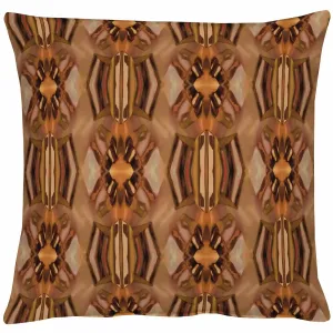 АПЭЛТ декоративная подушка "Космос", чехол на подушку с наполнителем, 1 шт APELT 45х45 см, коричневый