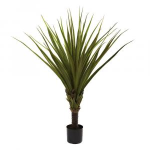 почти естественный 5 футов. Шипастая агава Nearly Natural, зеленый