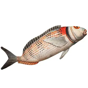 Мягкая и милая плюшевая игрушка океанская рыбка плюшевая кукла высота 50cm/70cm/90cm/110cm Bitter purchase, серый