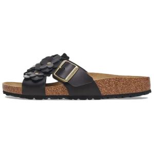 Birkenstock Тапочки-слайды Siena EVA, устойчивые к истиранию, женские, черные, узкие