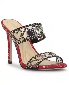 Женские босоножки-шпильки Jovara с двойным сердечком на ремешке Jessica Simpson