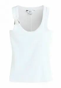 Гоночный верх Next, White Silver Trim Hardware Detail