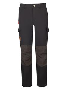 Trollkids Черные трекинговые брюки Trollheimen