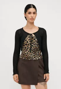 Футболка с длинными рукавами onllemone с двойным рукавом Only Petite, Black