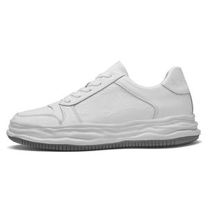 Дом Быка Низкие Кроссовки для Скейтбординга Унисекс Белый Особняк бык, Белый Рельефный Стиль