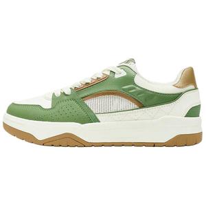 QIAODAN Нескользящие, водонепроницаемые, износостойкие, низкие кроссовки для скейтбординга, мужские, цвета слоновой кости, белого, соснового леса, зеленые