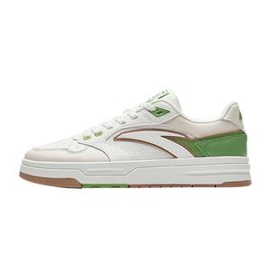 Street Stubborn LT3 абразивостойкие амортизирующие низкие скейтборд-кроссовки женские ANTA, айвори белый/fish belly белый/radiant зеленый