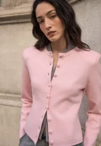 Кардиган с подплечниками Na-Kd, Pink