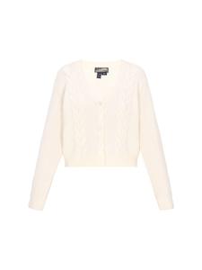 DreiMaster Женский кардиган кремового цвета