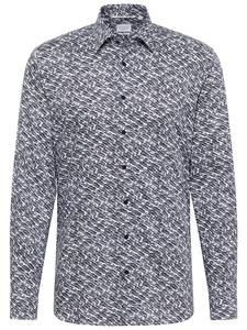 Рубашка Slim Fit черного цвета Eterna