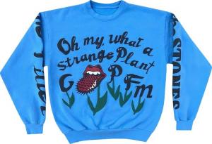 Толстовка Cactus Plant Flea Market Rolling Stones No Filter Tour Sweatshirt 'Blue', синий