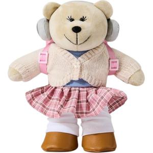 Плюшевая кукла Bear Shop Manager из коллекции Cherry Blossom Spring Bloom, высота 27 см Starbucks