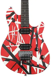 Электрогитара EVH Wolfgang Special - сатиновый красно-бело-черный в полоску