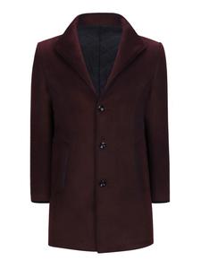 Youthup Зимнее пальто в винном красном