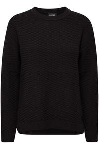 Тонкий вязаный свитер Oxmo Sweater Milla, черный