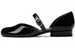 Женские туфли Mary Jane на массивном каблуке Small Ck высотой 2,1 см CHARLES&KEITH, черный