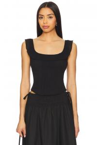 Топ Gisela Heartloom, black