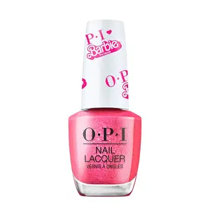 Лак для ногтей Срок действия до 7 дней Nail Lacquer Barbie Opi, цвет welcome to barbie land