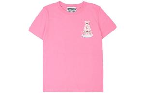 Футболка женская розовая MOSCHINO
