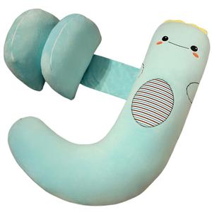 Подушка для бокового сна с мультяшным принтом, U-образная защита для поясницы, длинная кукла Mise