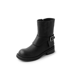 Ботильоны женские 4 см Yeezyy Reezy, Black