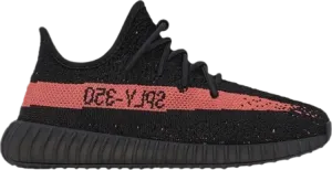 Кроссовки Adidas Yeezy Boost 350 V2 Kids 'Red', черный