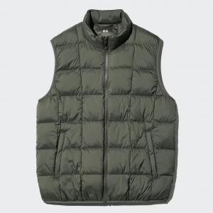 Жилет Uniqlo Pufftech, 56 оливковый