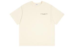 Футболка унисекс с логотипом Alphabet Slogan Series Atry, экрю