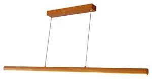 Светодиодный подвесной светильник 120/6/120 см Novel, натуральный