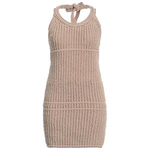 Платье Jacquemus Short, бежевый