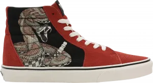 Кеды Vans Sk8-Hi Desert Snake, красный