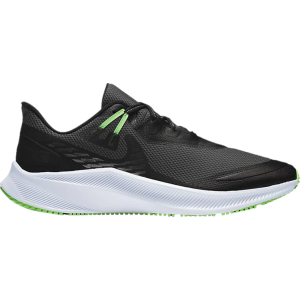 Кроссовки Nike Quest 3 Shield 'Black Poison Green', черный