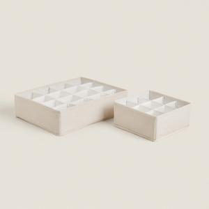 Корзина-органайзер с отделениями Zara Home, экрю