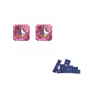 Хромированные серьги-гвоздики для женщин Chroma Swarovski