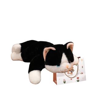 Плюшевая игрушка Cartoon Cute Creative, Daimeng Cat OU DI PIG, черный