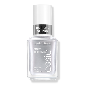 Студия нейл-арта, лак для ногтей со спецэффектами Essie, Cosmic Chrome (smooth silver chrome effect)