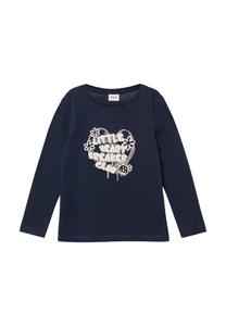 Топ s.Oliver Long sleeved top, Navy/Blue