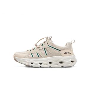 Женские кроссовки Mesh Athletic Shoes, универсальные для суши и воды, с амортизацией, износостойкие низкие походные Jeep, серый