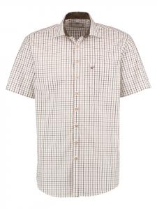 OS-Trachten Традиционная рубашка Skybom светло-коричневого цвета