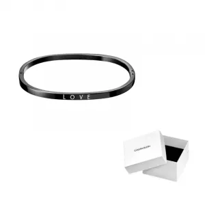 Calvin Klein Титановые стальные браслеты Unisex Black