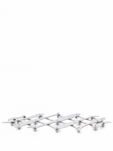 Складная подставка под горячее Pescher Alessi, серебристый