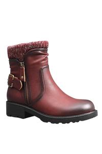 Ботинки Ivachy в английском стиле, винный