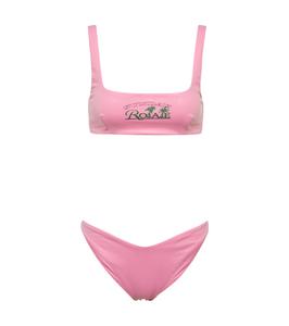 Бикини с логотипом Pearla Rotate, Fuschia Pink