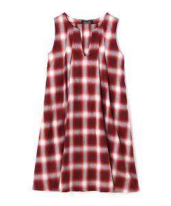 Платье в клетку «Торнадо Март» с эффектом омбре