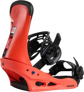Крепления Burton для сноуборда Freestyle Re:Flex, мужские, средние, Fiesta Red, Black